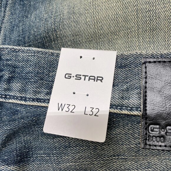 G-Star Men’s “Lenny” Bootcut Denim Jeans – Faded Blue - Picture 2 of 14